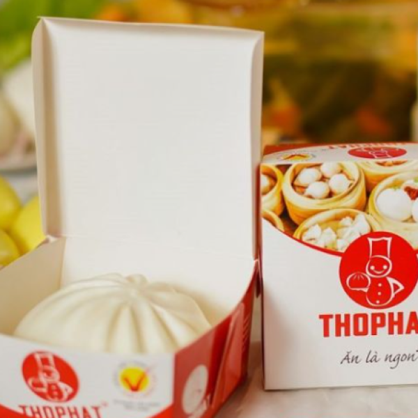 In Hộp Giấy Đựng Bánh Bằng Kỹ Thuật In Flexo